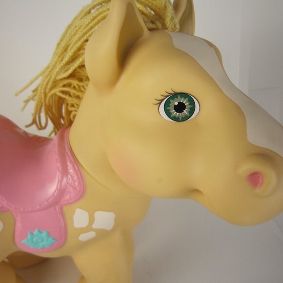 Cabbage Patch Vintage 1992 Kids Crimp And Curl Pony Horse -Plastic-12.5" Tall - Picture 3 of 11